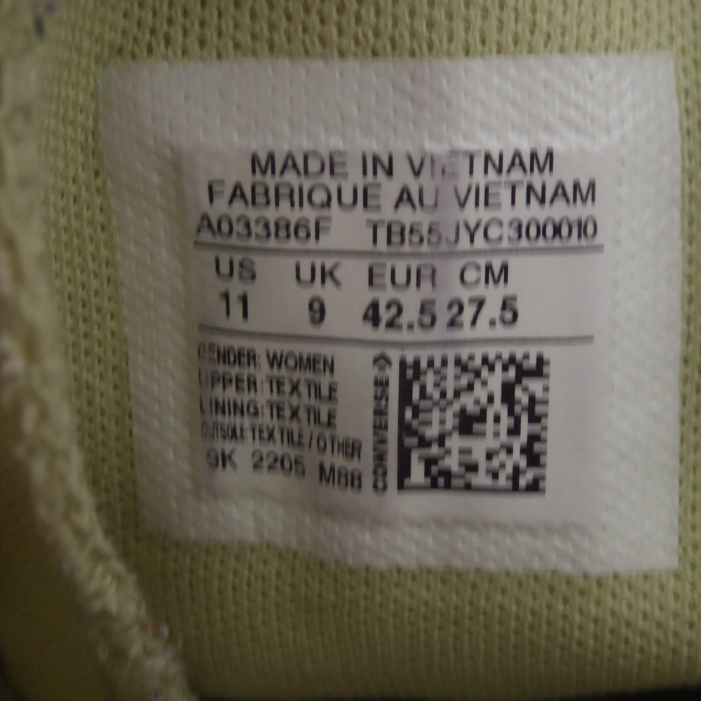 Converse Womens Chuck Taylor All Star Lift High Top Sage Green Sneakers 11 - Picture 9 of 10